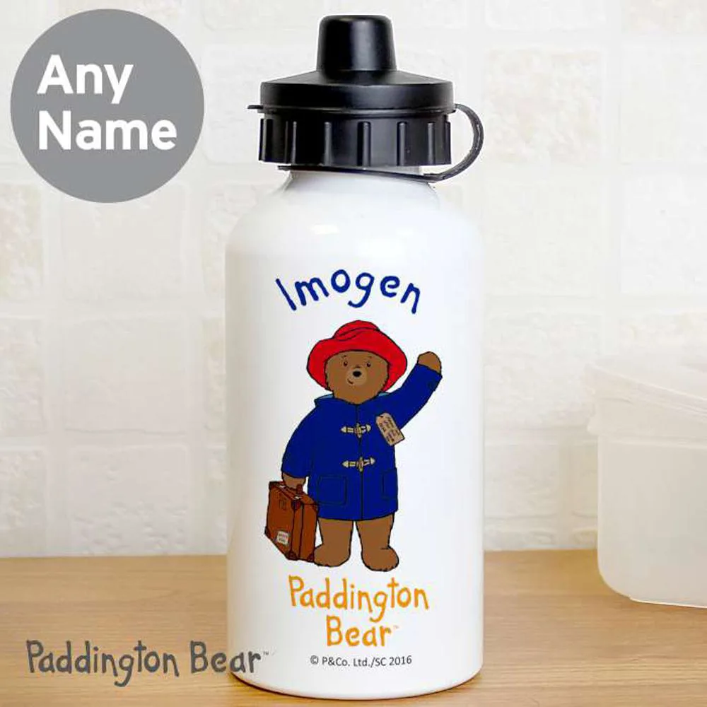 Personalised Paddington Bear 400ml Drinks Bottle Extra Image 2