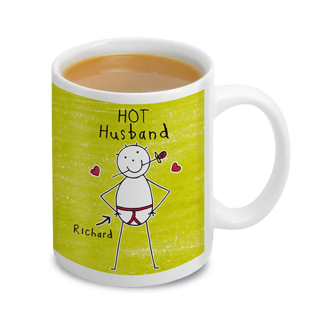 Personalised Purple Ronnie In Pants Mug Extra Image 1