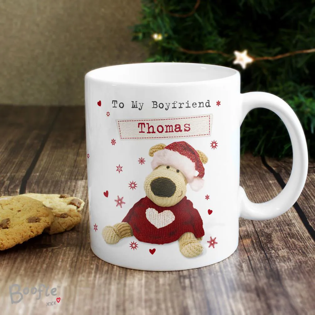 Personalised Boofle Christmas Love Mug Extra Image 3