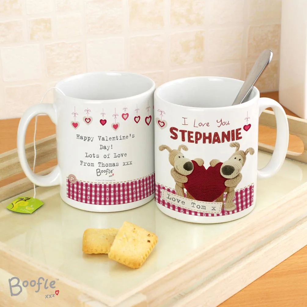 Personalised Boofle Shared Heart Mug Extra Image 2