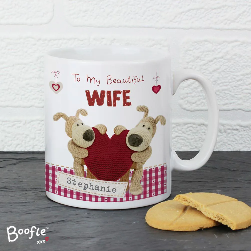 Personalised Boofle Shared Heart Mug Extra Image 3