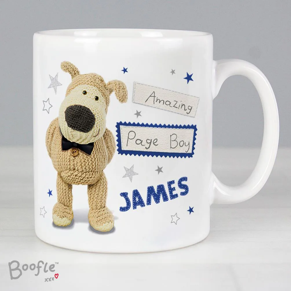 Personalised Boofle Blue Wedding Mug Extra Image 2