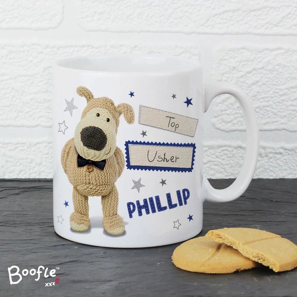 Personalised Boofle Blue Wedding Mug Extra Image 3