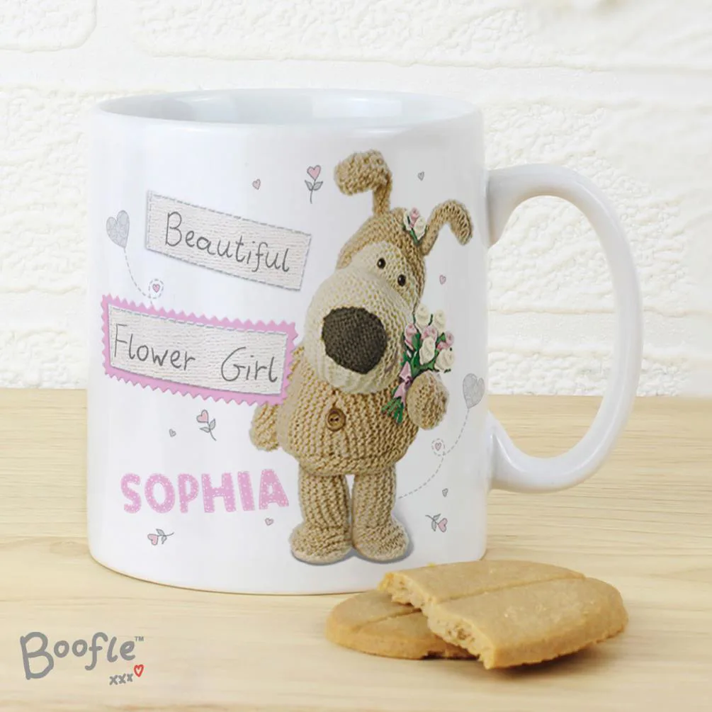 Personalised Boofle Pink Wedding Mug Extra Image 3