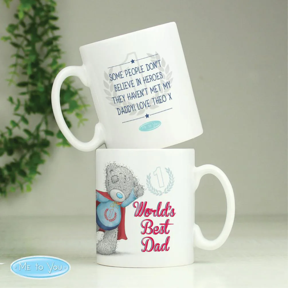 Personalised Me to You Bear Super Dad Mug Extra Image 1
