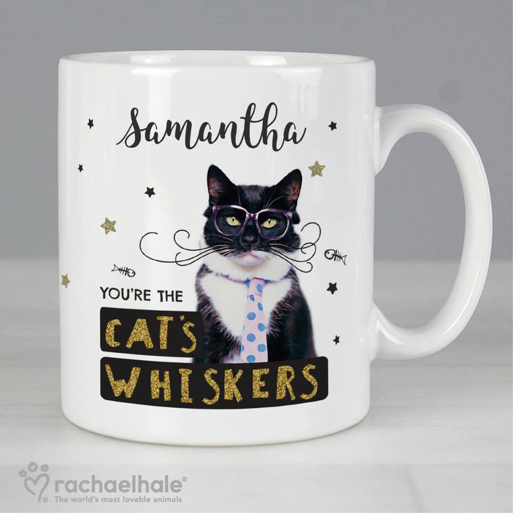 Personalised Rachael Hale You''re the Cat''s Whiskers Mug Extra Image 2
