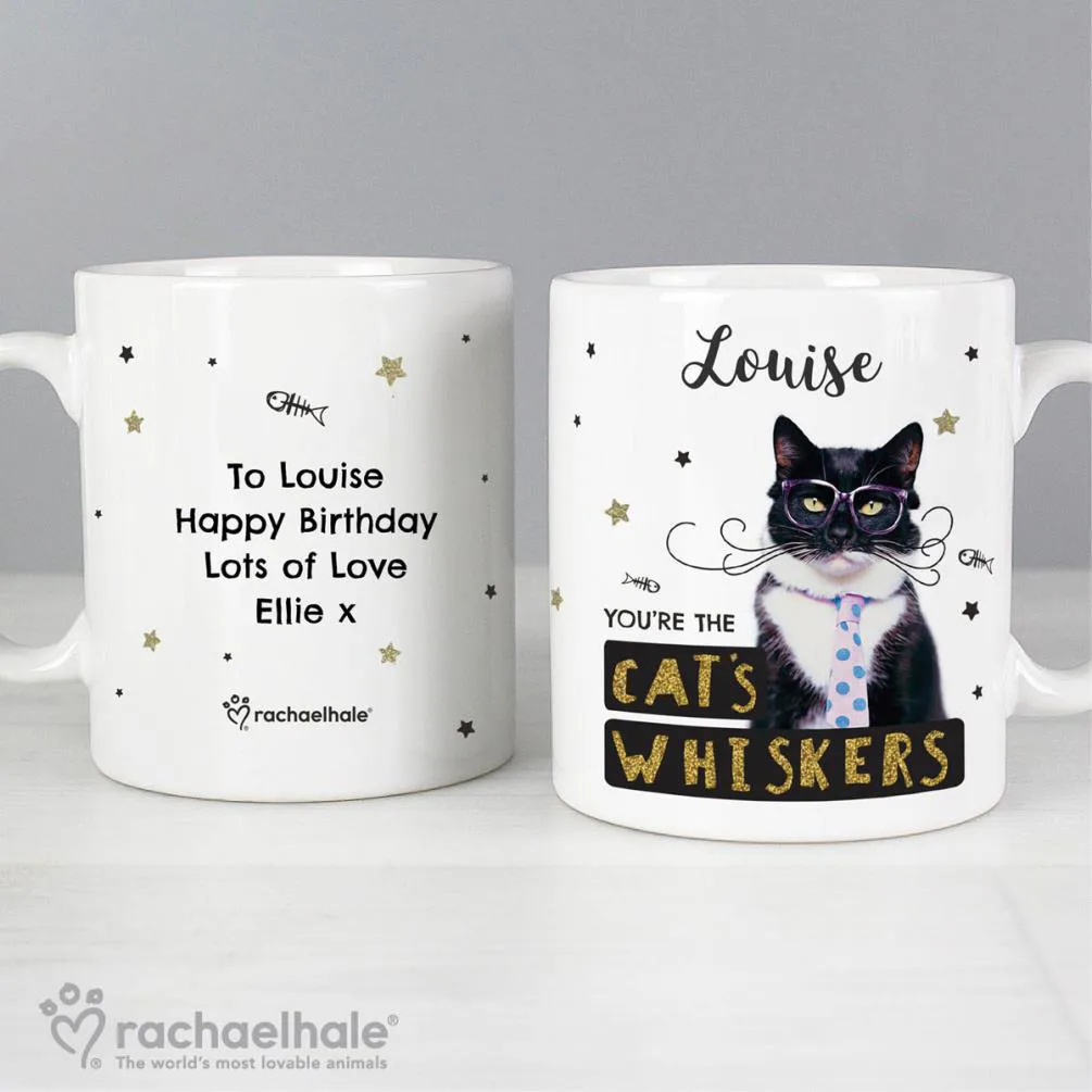 Personalised Rachael Hale You''re the Cat''s Whiskers Mug Extra Image 3