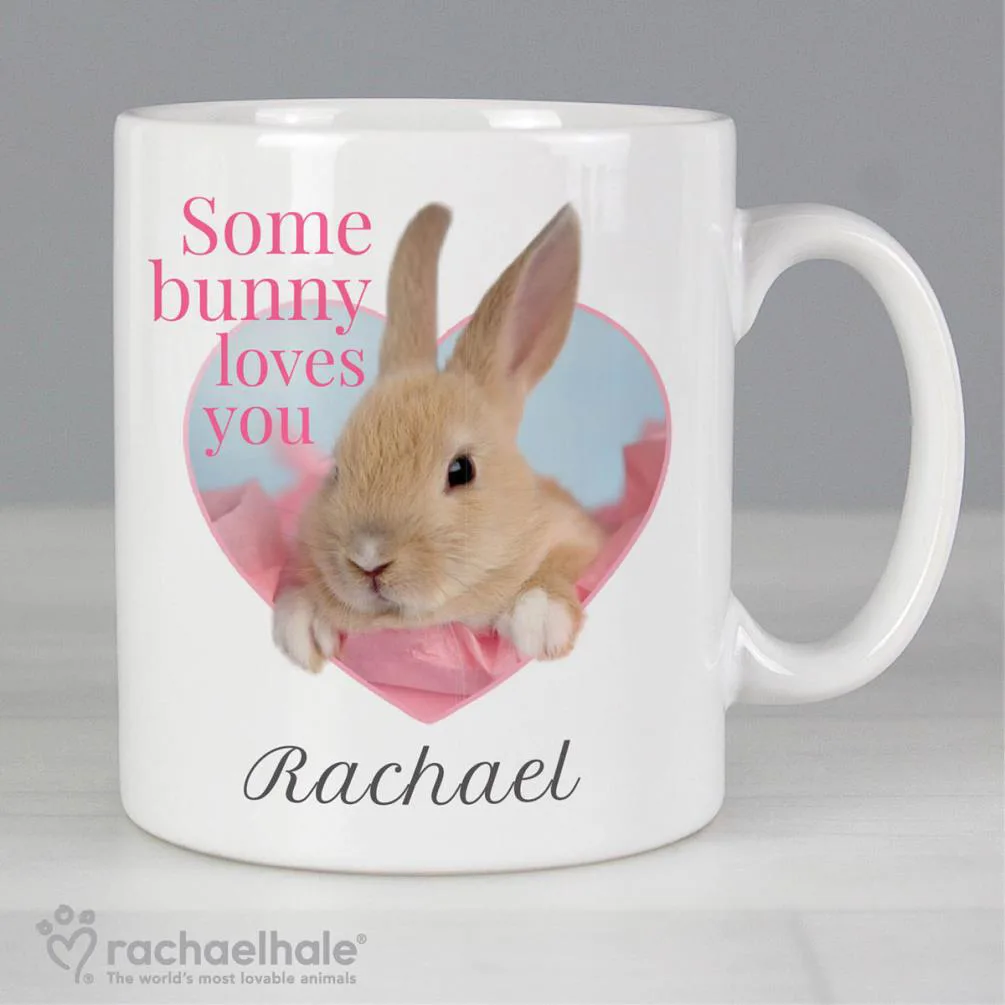 Personalised Rachael Hale Some Bunny Mug Extra Image 2