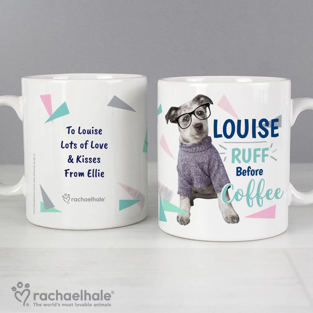 Personalised Rachael Hale Ruff Before Coffee Dog Mug Extra Image 1