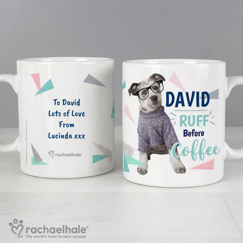 Personalised Rachael Hale Ruff Before Coffee Dog Mug Extra Image 3