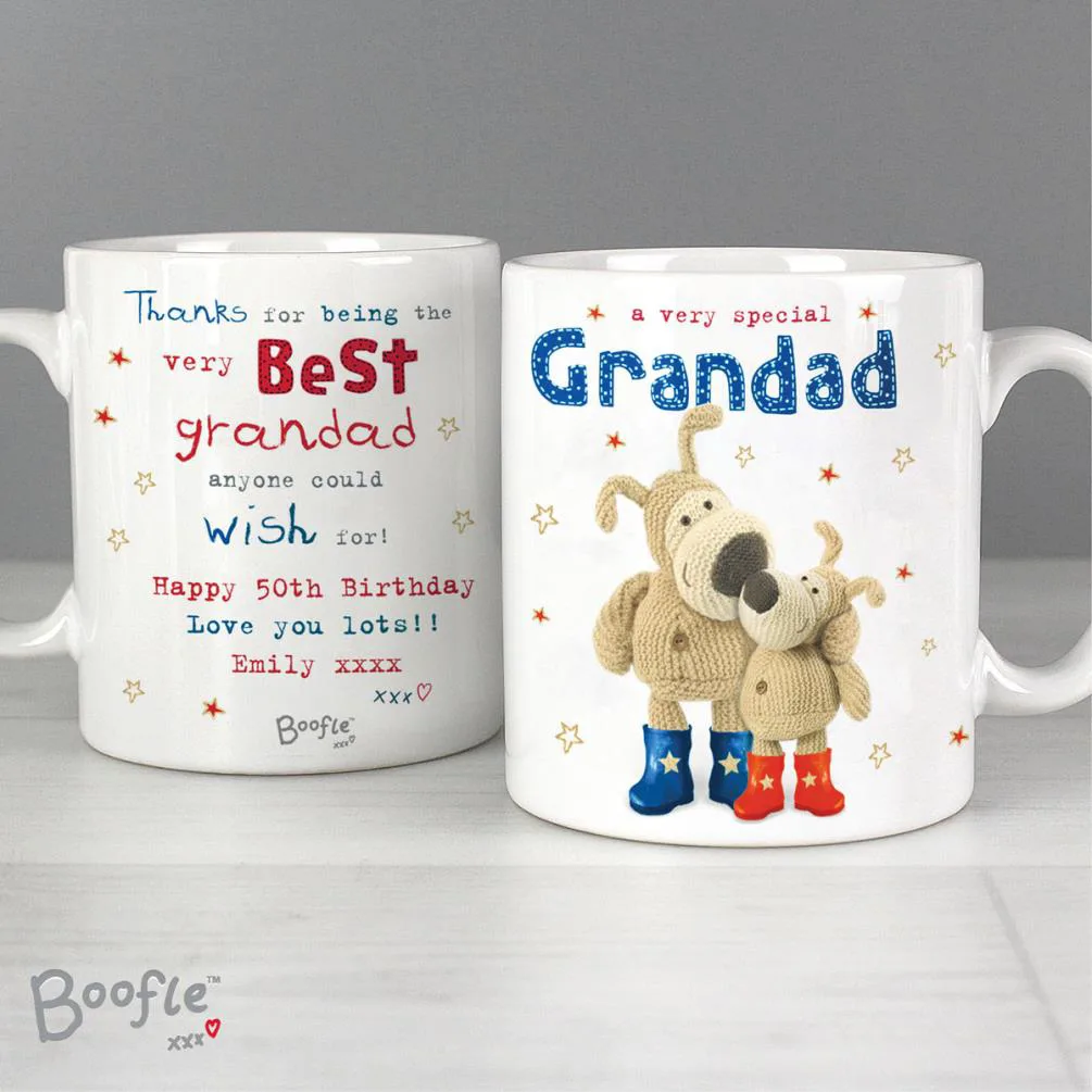 Personalised Boofle Special Grandad Mug Extra Image 1