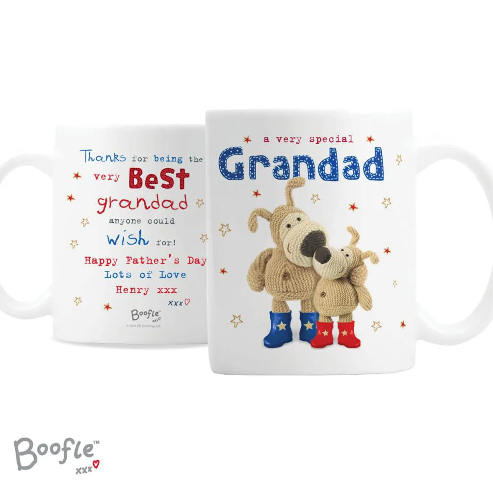 Personalised Boofle Special Grandad Mug Extra Image 2