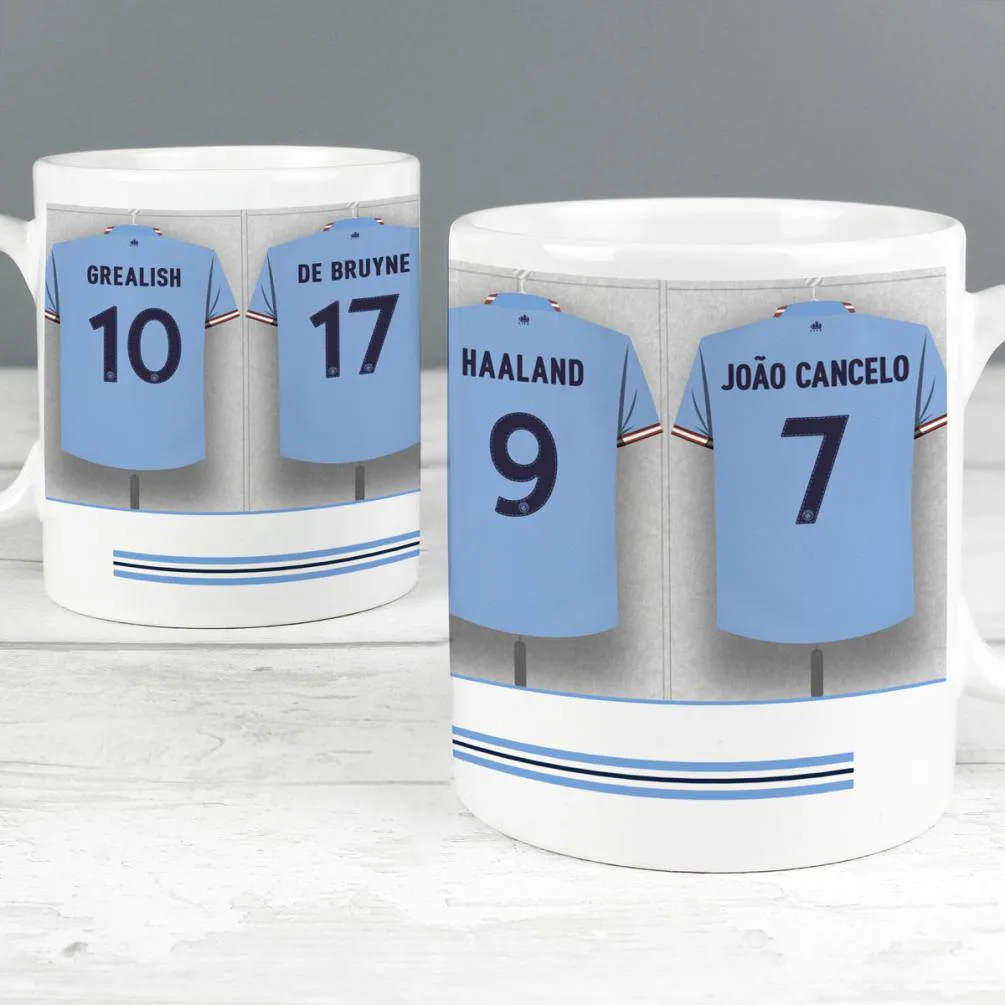 Personalised Manchester City Football Club Dressing Room Mug Extra Image 2