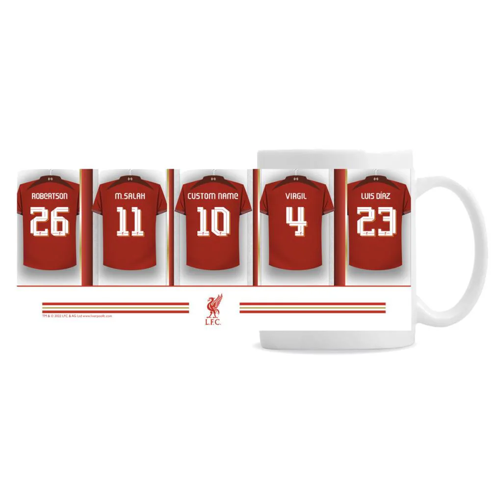 Personalised Liverpool Football Club Dressing Room Mug Extra Image 1
