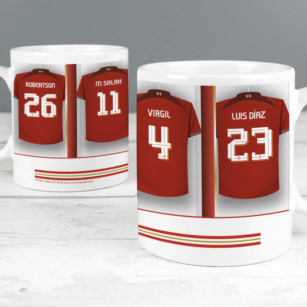 Personalised Liverpool Football Club Dressing Room Mug Extra Image 2