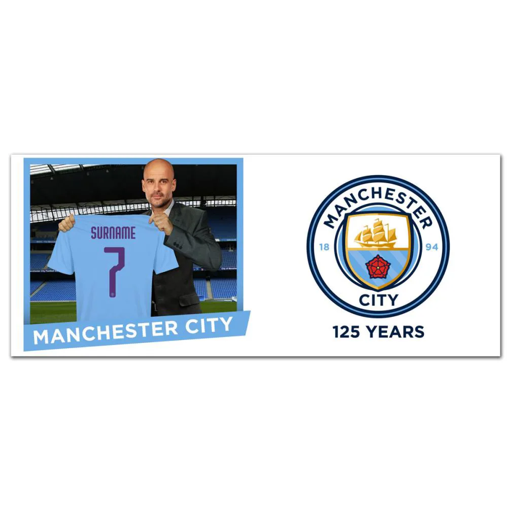 Personalised Manchester City FC Manager Mug Extra Image 1
