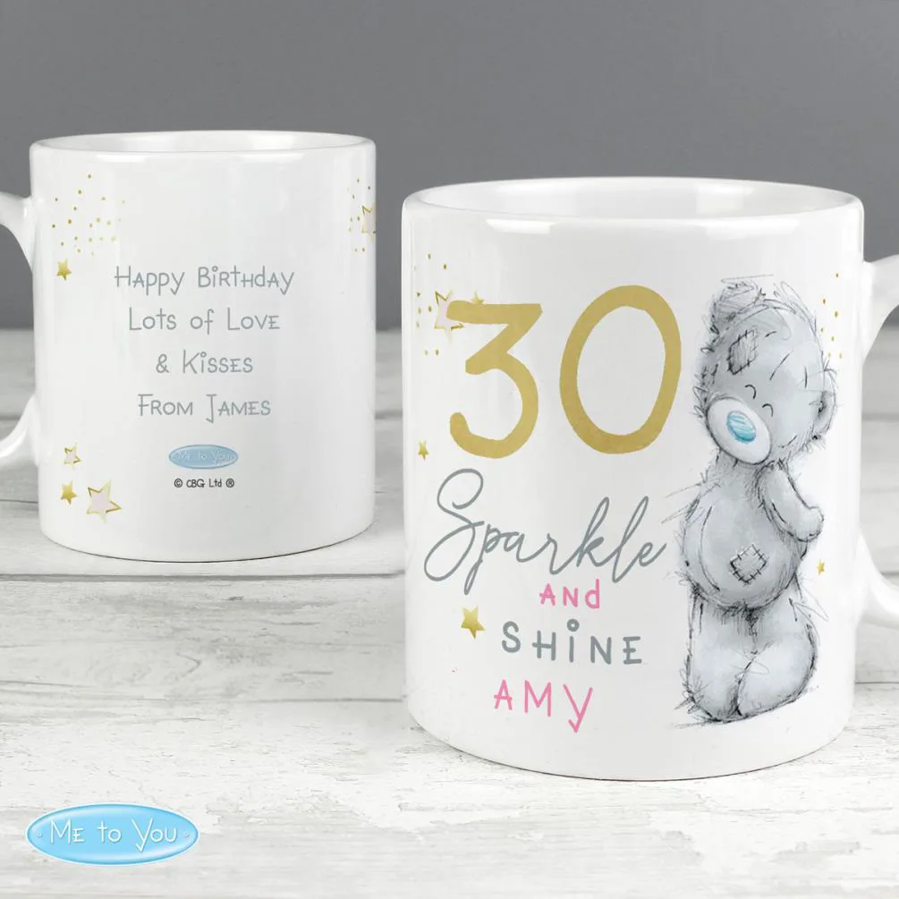 Personalised Me To You Sparkle & Shine Birthday Mug Extra Image 1
