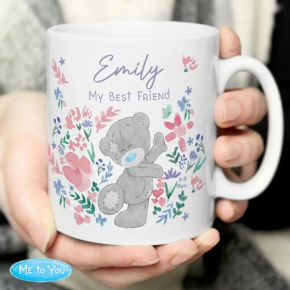 Personalised Me to You Floral Mug Extra Image 2