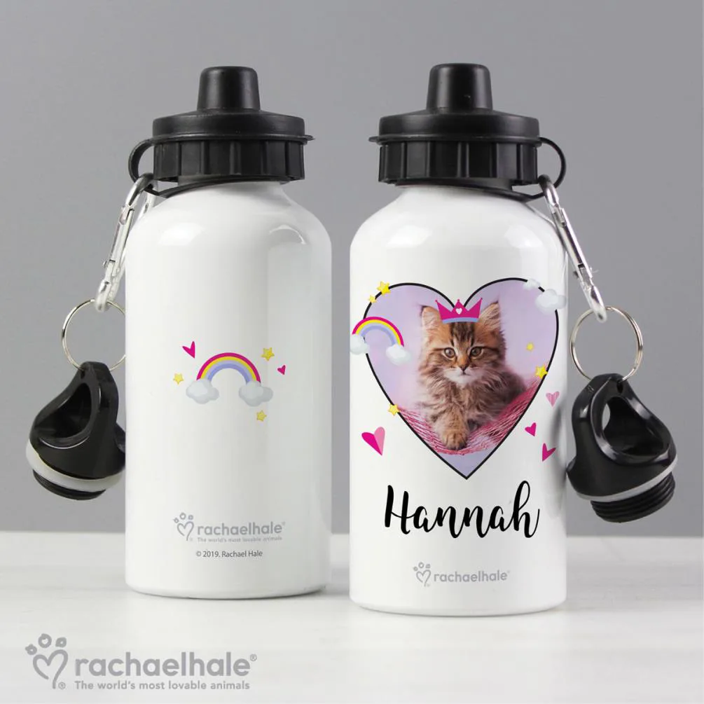 Personalised Rachael Hale Cute Cat 400ml Drinks Bottle Extra Image 3