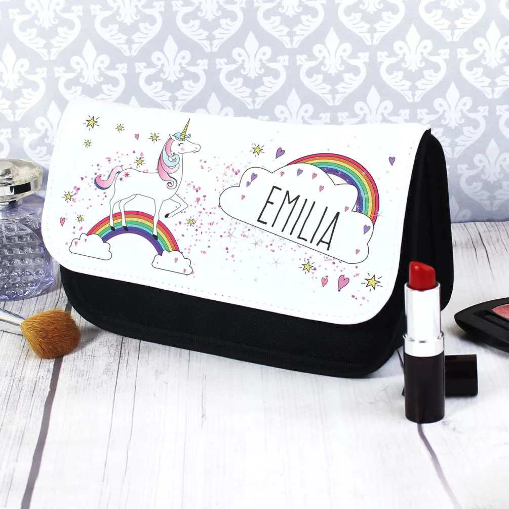 Personalised Unicorn Make Up Bag Extra Image 2