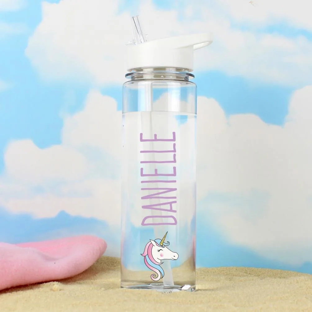 Personalised Unicorn Island Water Bottle Extra Image 1