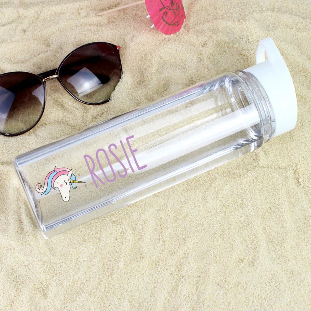 Personalised Unicorn Island Water Bottle Extra Image 2