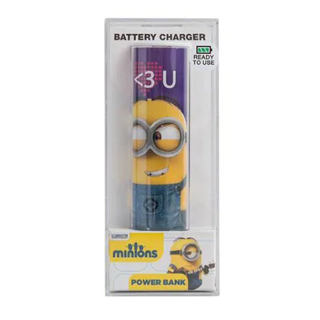 Purple Minions Portable Battery Charger Power Bank Extra Image 1