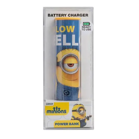 Bello Yellow Minions Portable Battery Charger Power Bank Extra Image 1
