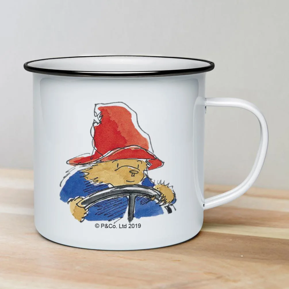 Personalised Paddington Bear Enamel Mug Extra Image 1