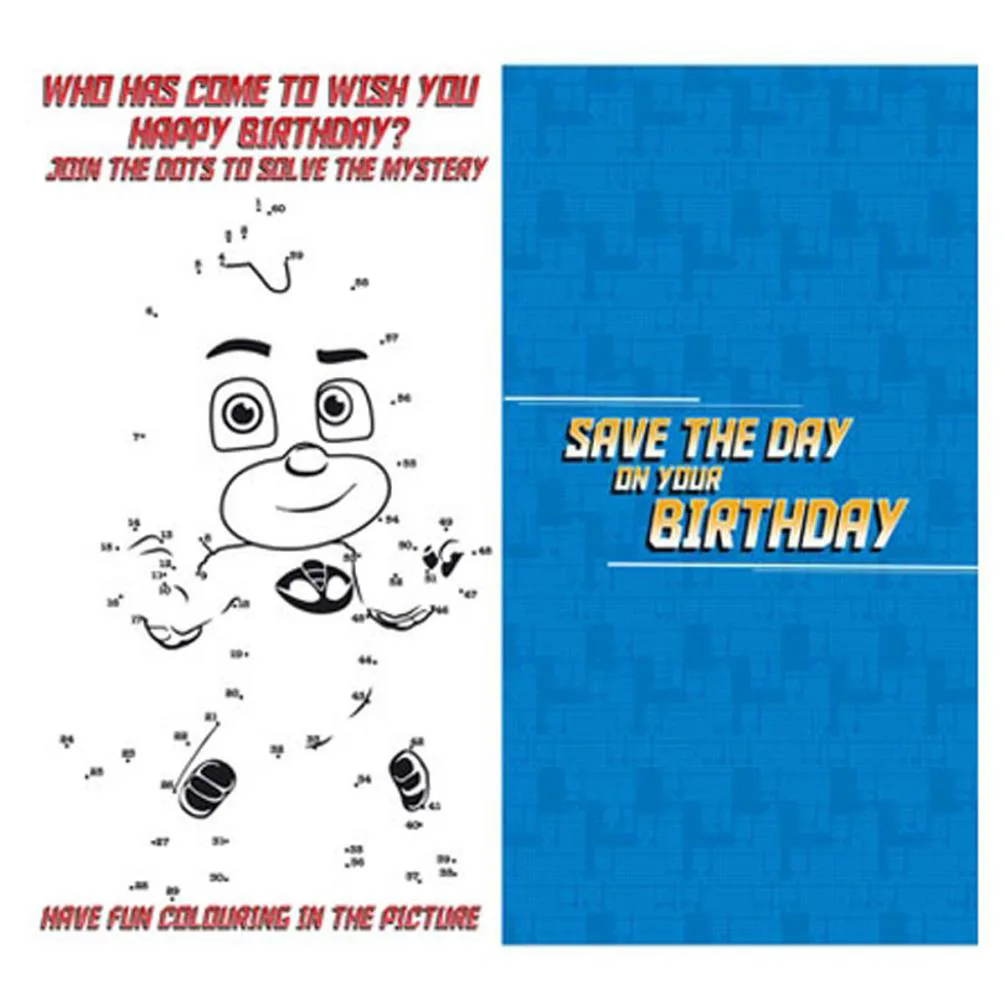 5th Birthday PJ Masks Birthday Card Extra Image 1
