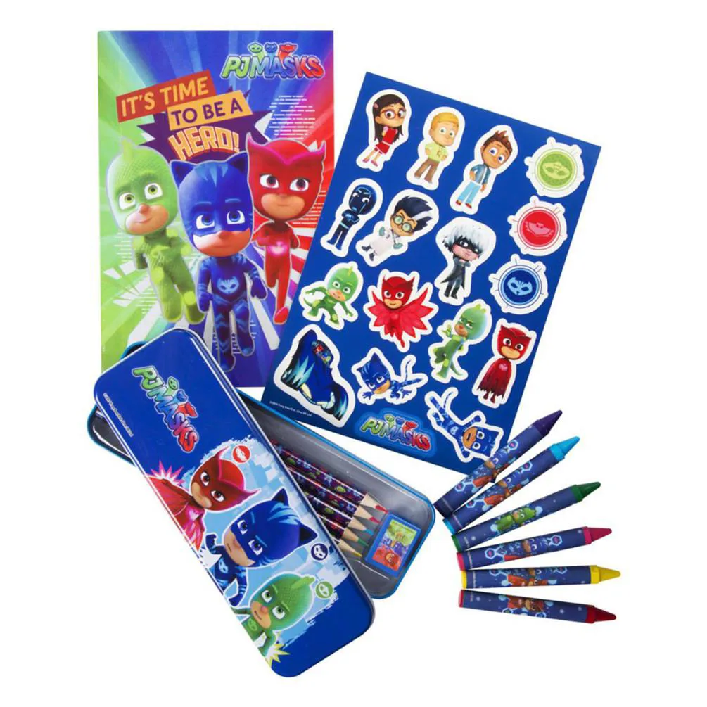 PJ Masks Colouring Bumper Stationary Set 25cm Extra Image 2