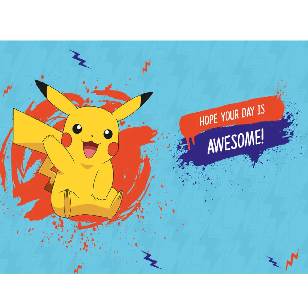 Pokemon Personalise Your Own Birthday Card Extra Image 1