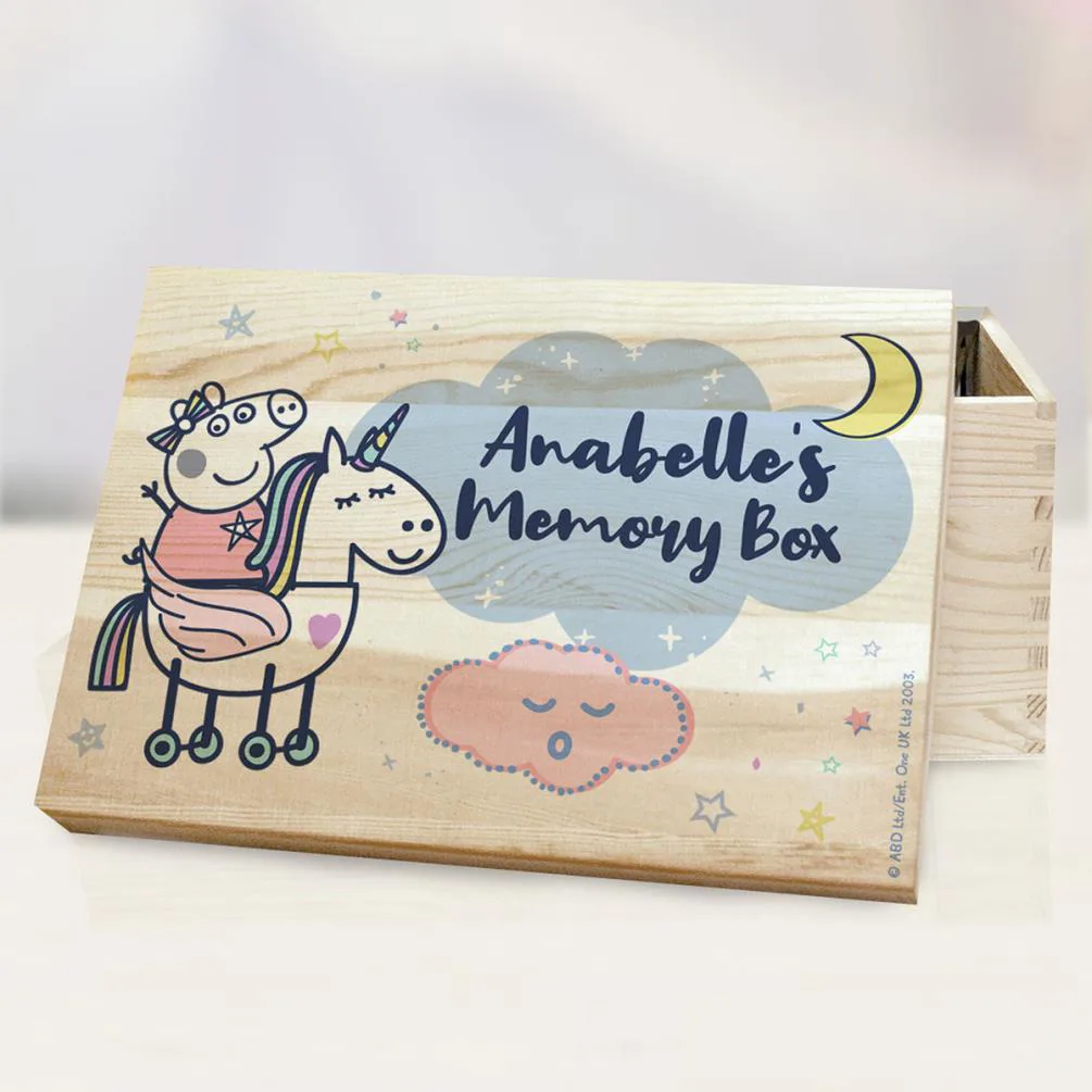 Personalised Peppa Pig Memory Box Extra Image 1