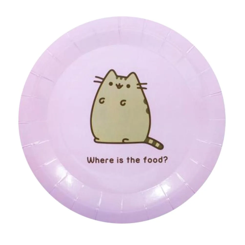 Pusheen Paper Plates (Pack of 8) Extra Image 3