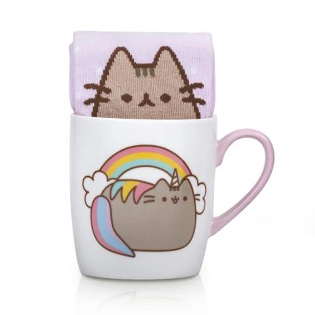 Pusheen Unicorn Mug & Sock Gift Set Extra Image 1