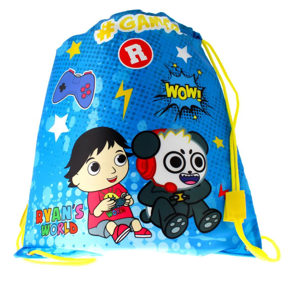 Ryan's World Drawstring Trainer Bag Extra Image 1