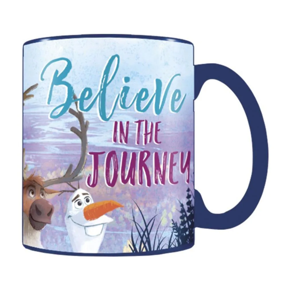 Disney Frozen 2 Snowflakes Heat Changing Mug Extra Image 1