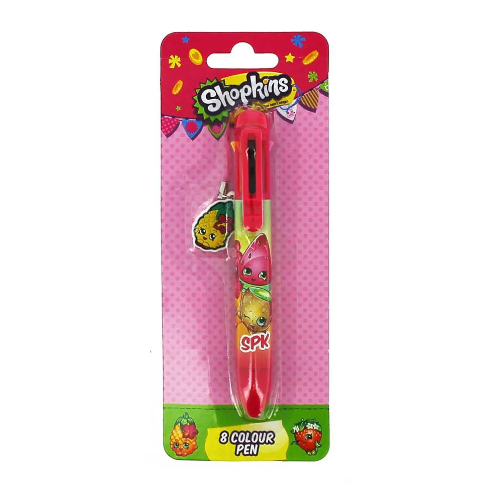 Shopkins Tropical 8 in 1 Multi-Colour Pen Extra Image 3