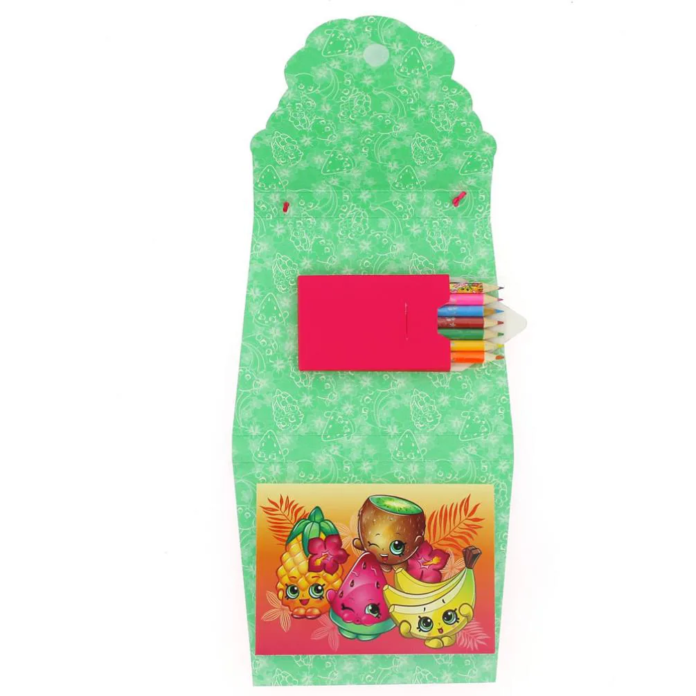 Shopkins Tropical Colouring Set Extra Image 1