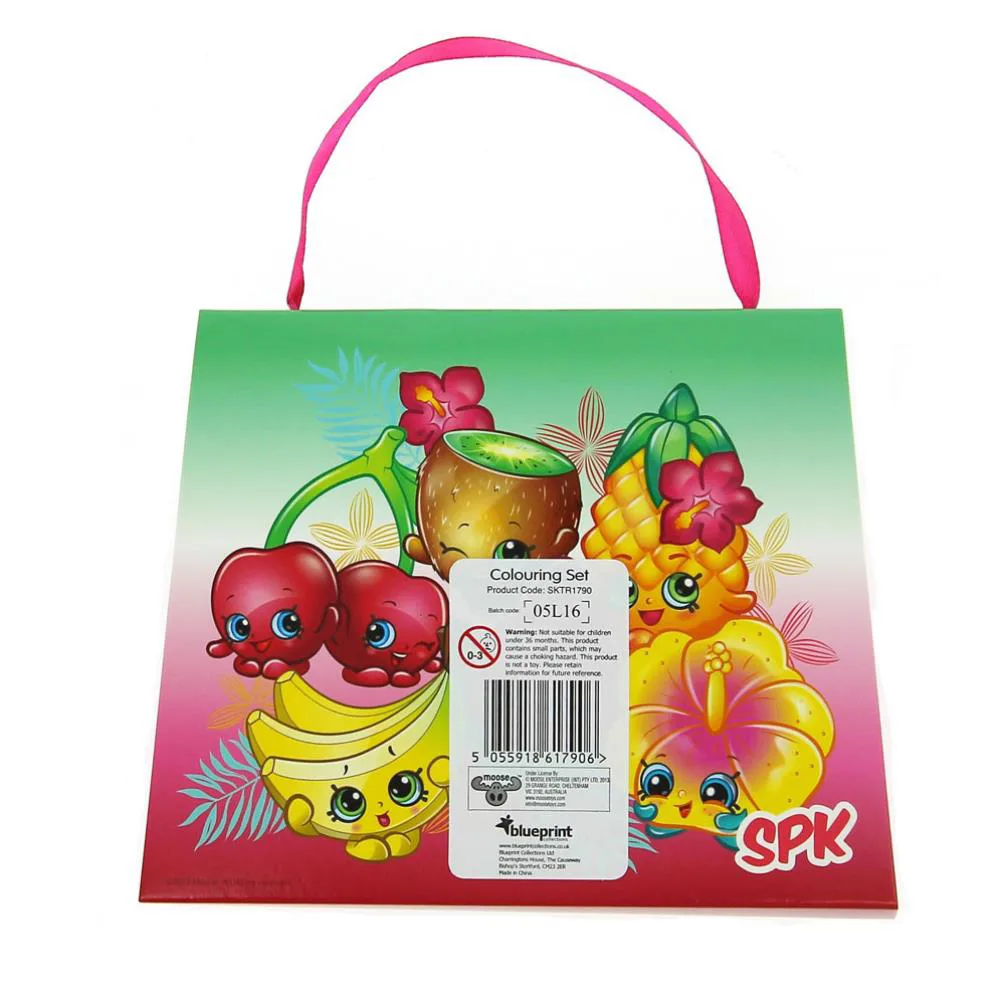 Shopkins Tropical Colouring Set Extra Image 3