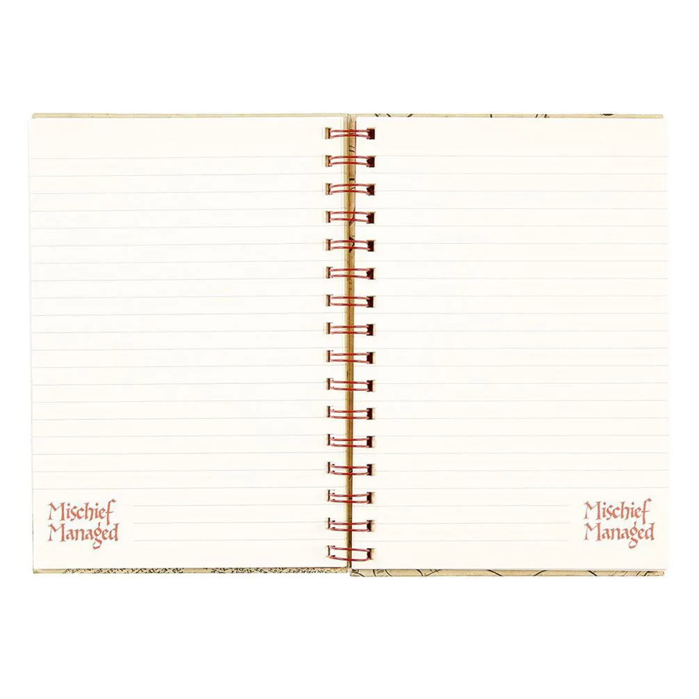 Harry Potter The Marauders Map Hard Cover A5 Notebook Extra Image 2