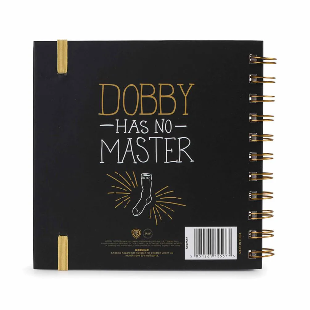 Harry Potter Dobby Square Notebook Extra Image 2