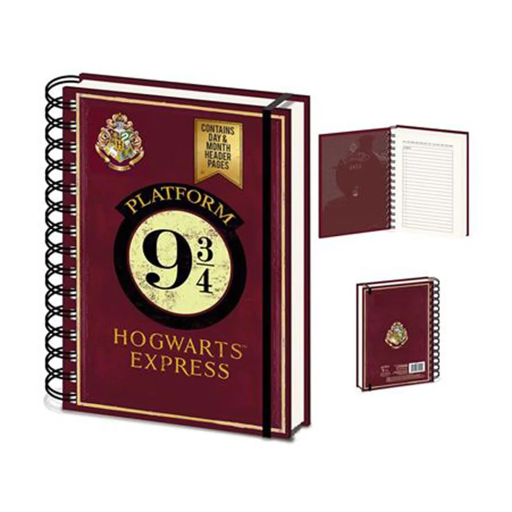 Harry Potter Platform 9 3/4 A5 Notebook Extra Image 1
