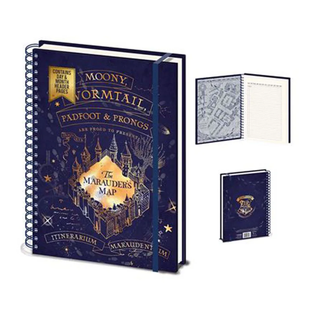 Harry Potter Marauders Map A4 Notebook Extra Image 1