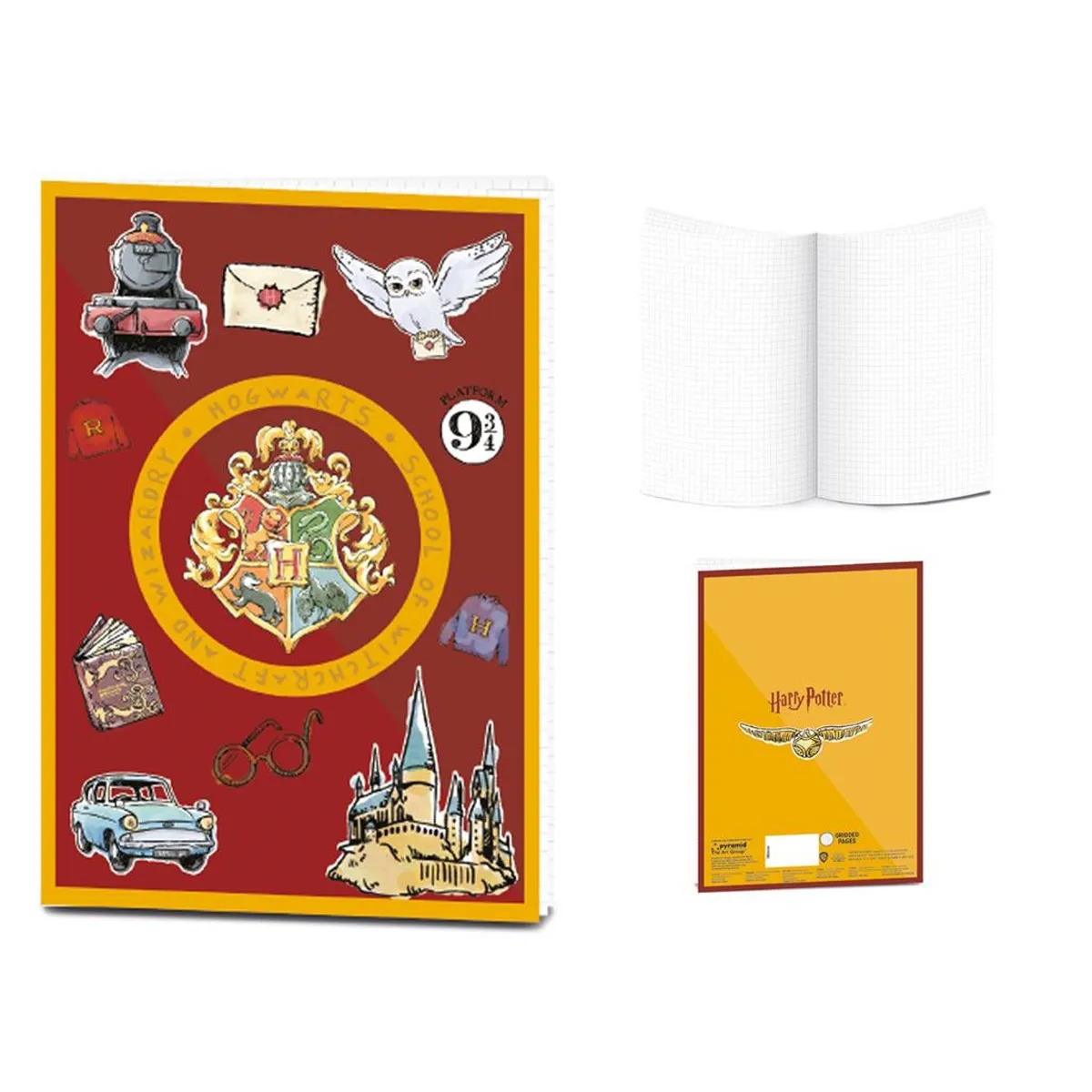 Harry Potter A5 Hogwarts Notebook Extra Image 1