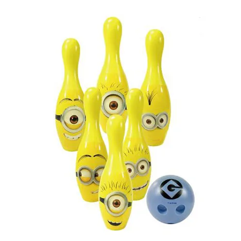Minions 6 Pin Skittle Game Set Extra Image 1