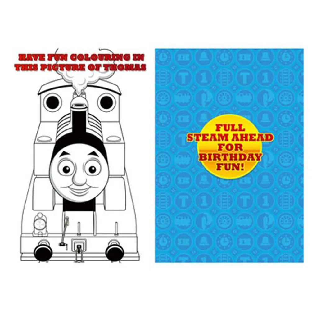 3rd Birthday Thomas & Friends Birthday Card Extra Image 1