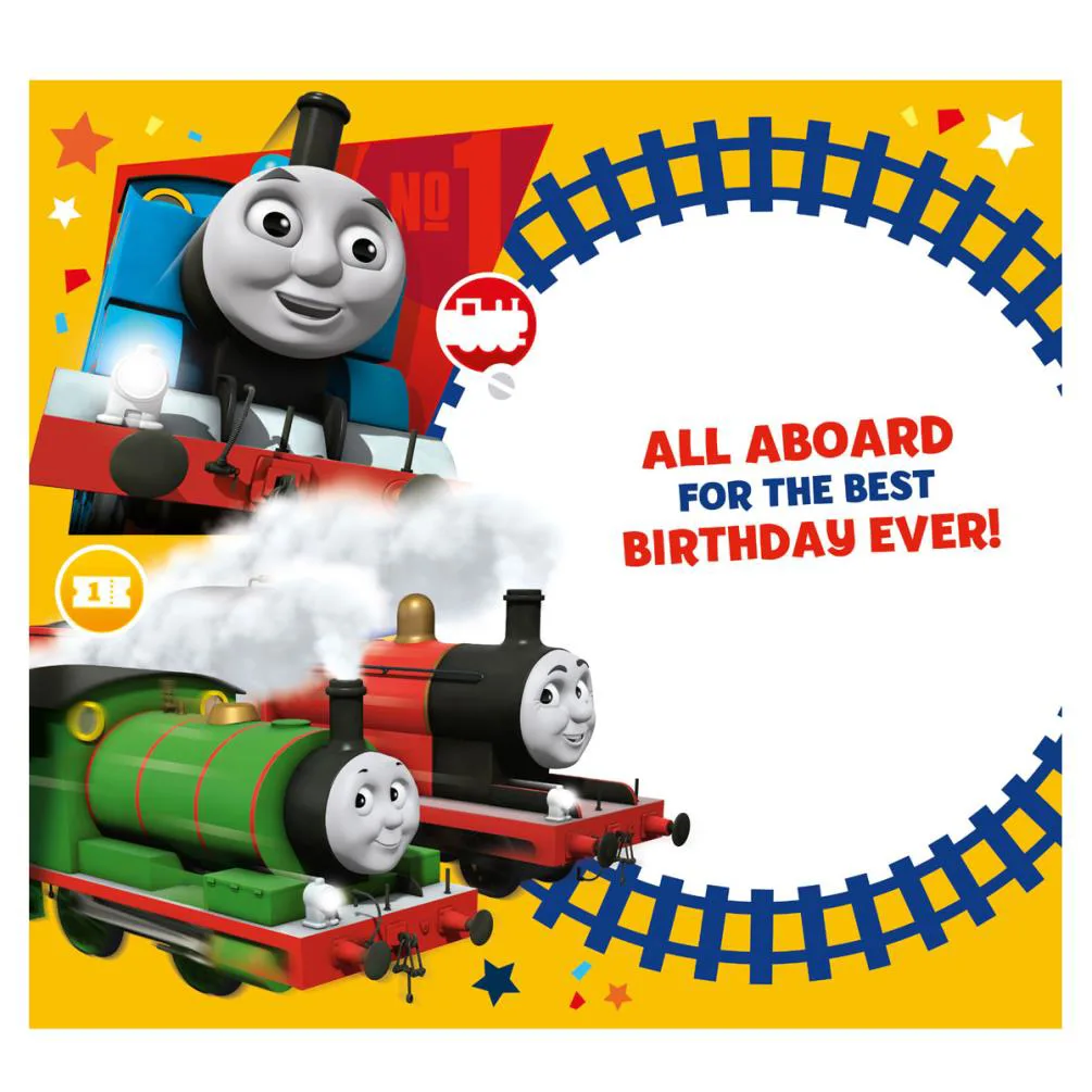 3 Today Thomas & Friends 3rd Birthday Card Extra Image 1