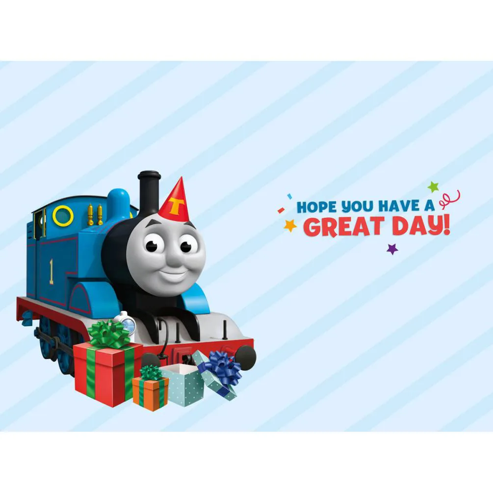 All Aboard Thomas & Friends Birthday Card Extra Image 1