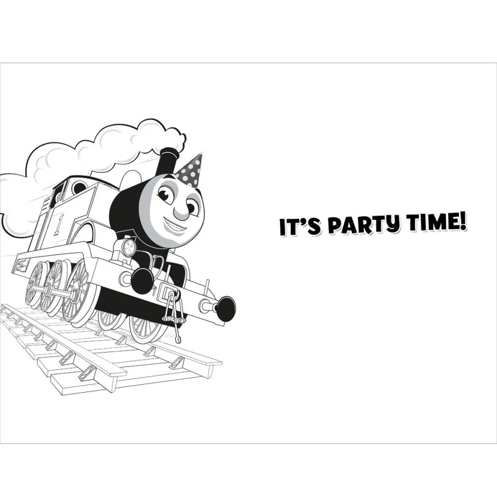 Happy Birthday Thomas & Friends Birthday Card Extra Image 1